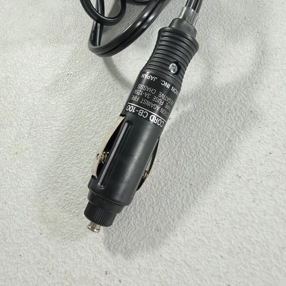 Canon CB-100 VHS Camcorder Car Power Supply AV Converter OmniMovie GE Magnavox